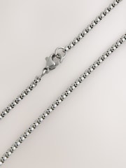 Stainless Steel Pendant Black Necklace - Image 2 of 3