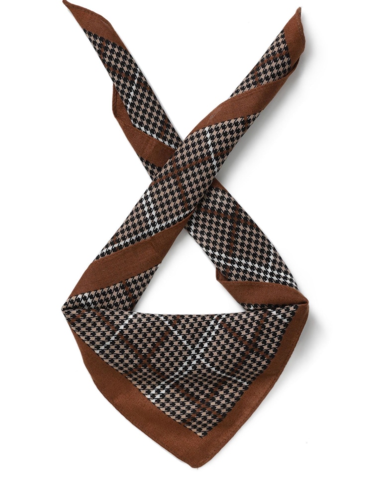 DCK Mens Brown Bandana - Image 1 of 3 DCK Mens Brown Bandana - Image 1 of 3