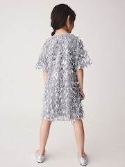 Silver Tassel Dress (3-16yrs) - Image 3 of 8