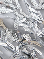 Silver Tassel Dress (3-16yrs) - Image 7 of 8