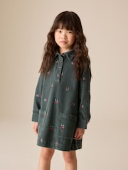 Green Green Cord Dress (3-16yrs) - Image 1 of 8