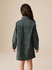 Green Green Cord Dress (3-16yrs) - Image 3 of 8