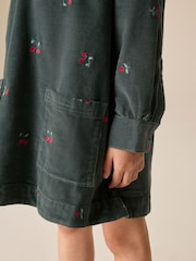 Green Green Cord Dress (3-16yrs) - Image 4 of 8