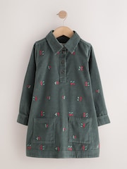 Green Green Cord Dress (3-16yrs) - Image 5 of 8