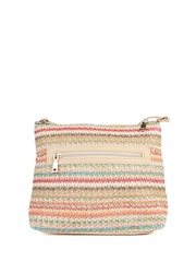 Pavers Cream Stripey Cross-Body Bag - Image 2 of 5