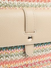 Pavers Cream Stripey Cross-Body Bag - Image 4 of 5