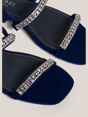 Hobbs Blue Layla Jewelled Sandals - Image 4 of 6