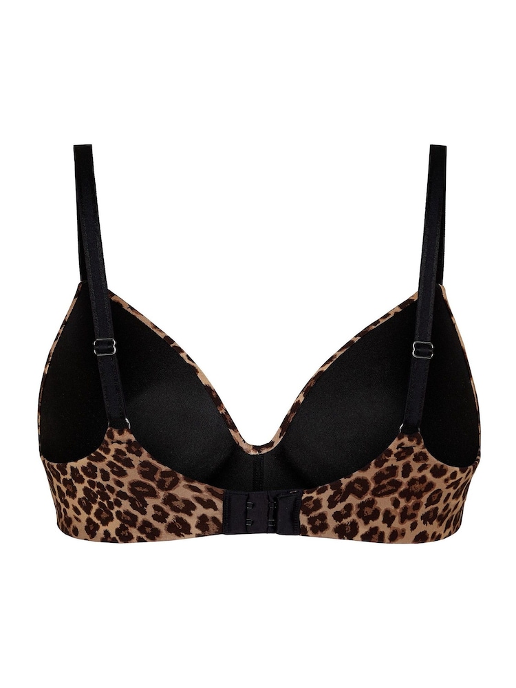 Hunkemoller Brown Mona Padded Non-wired Bra - Image 5 of 5