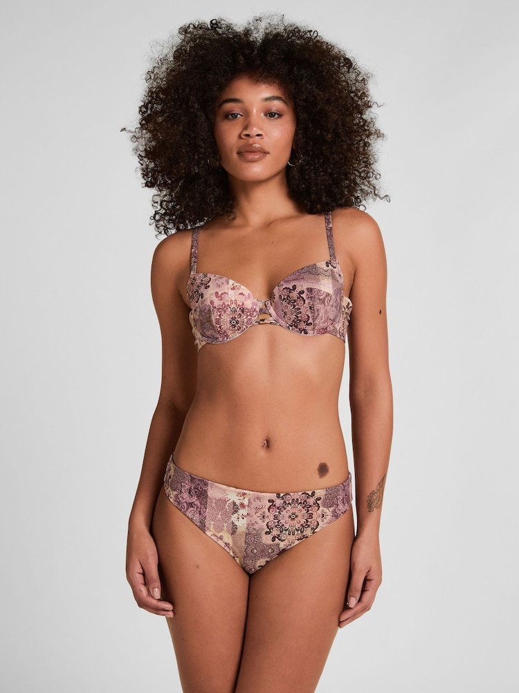 Hunkemoller Purple Ibiza Bikini - Image 1 of 5