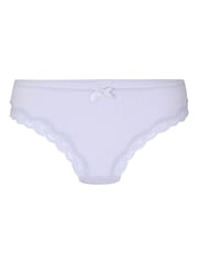 Hunkemoller Purple Lola Brazilian Knickers - Image 4 of 5