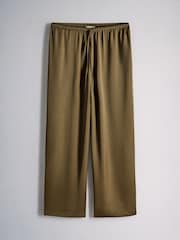 The Set Satin Tank Top and Wide Leg Trousers Co-ord - 12şəkildən 10 şəkil