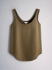 The Set Satin Tank Top and Wide Leg Trousers Co-ord - 12şəkildən 9 şəkil