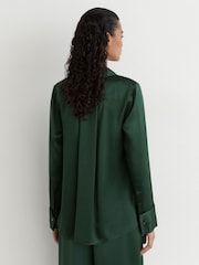 Reiss Ameira Silk-Σατέν Concealed-Placket Πουκάμισα - Εικόνα 6 από 7