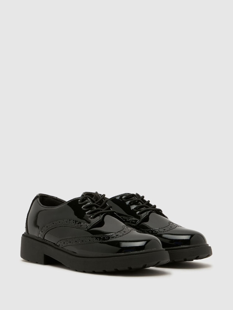 Schuh Locket Brogue Lace Up Shoes - Imaginea 4 din 4 Schuh Locket Brogue Lace Up Shoes - Imaginea 4 din 4