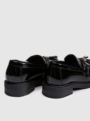 Schuh Black Lucy Tassel Loafers - Image 4 of 4