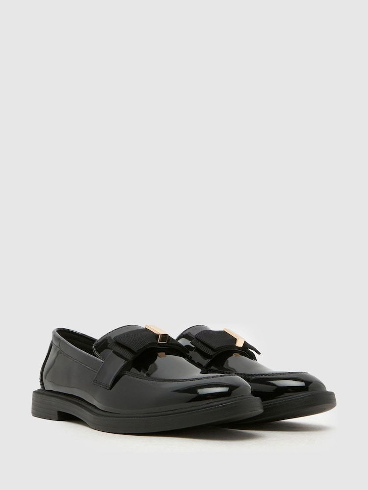 Schuh Black Lake Bow Loafers - Image 2 of 4 Schuh Black Lake Bow Loafers - Image 2 of 4
