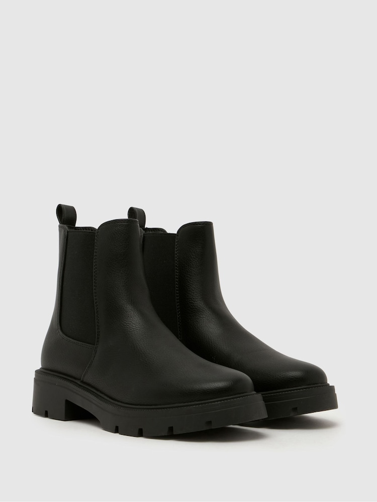 Schuh Black Calmest Chelsea Boots - Image 2 of 4
