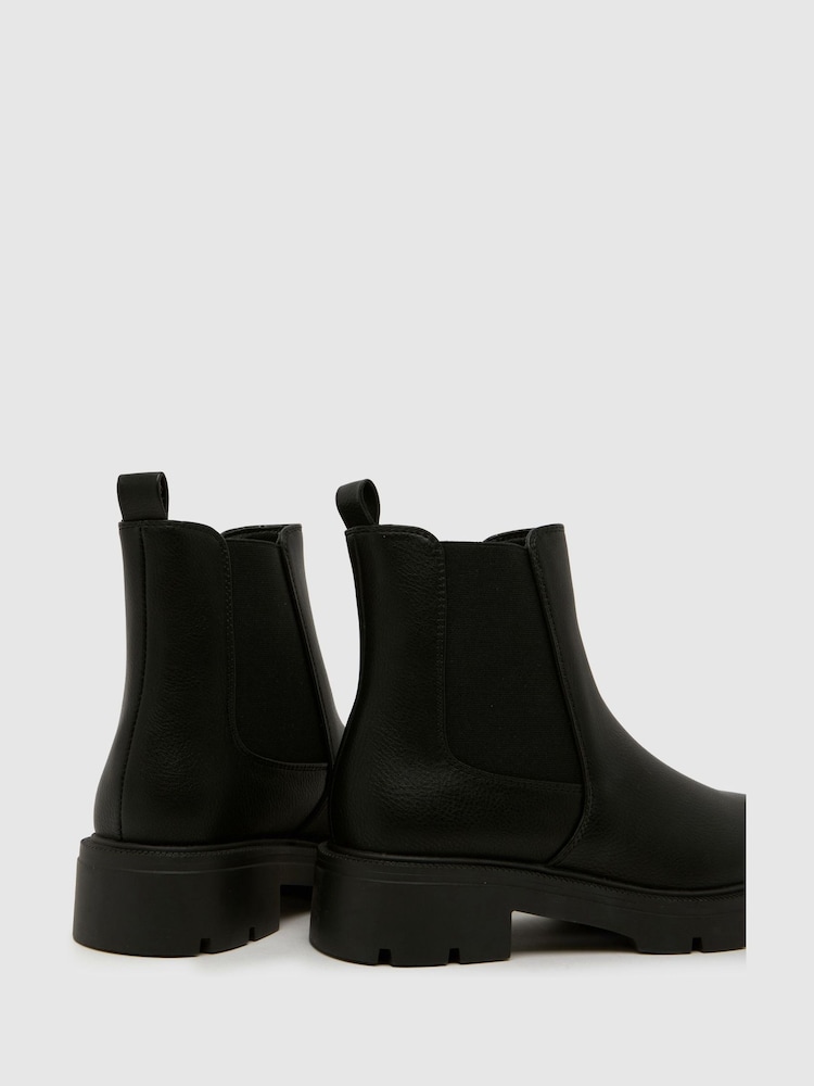 Schuh Black Calmest Chelsea Boots - Image 4 of 4