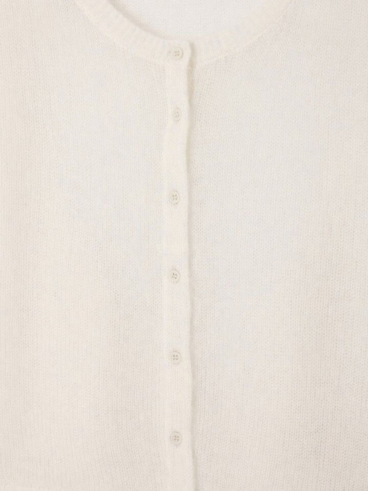 American Vintage Cream Bodyrow Cardigan - Image 6 of 6