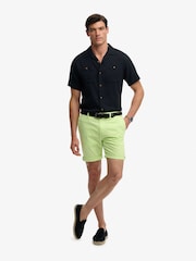 Superdry Green Premium Regular Chino Shorts - Image 2 of 7