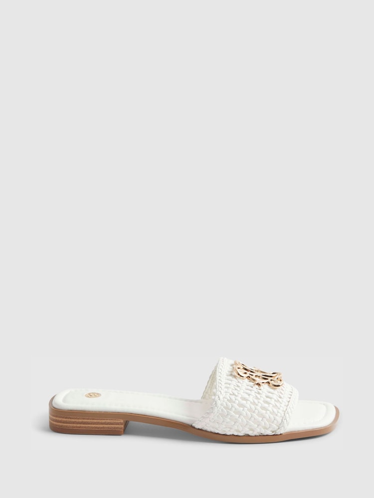 River Island Signature Weave Mule Sandals - Image 2 of 6