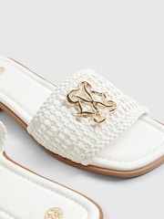 River Island Signature Weave Mule Sandals - Image 5 of 6