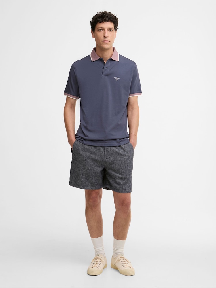 Barbour® Blue Cornsay Polo Shirt - Image 2 of 5