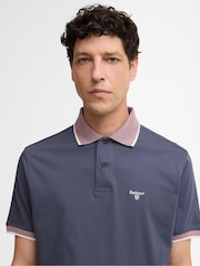 Barbour® Blue Cornsay Polo Shirt - Image 4 of 5