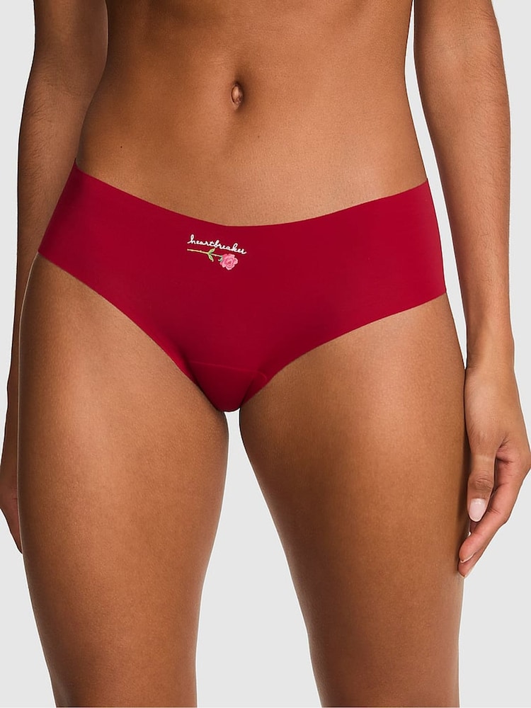 Victoria's Secret PINK Red Lacquer Hipster No Show Knickers - Image 1 of 2 Victoria's Secret PINK Red Lacquer Hipster No Show Knickers - Image 1 of 2