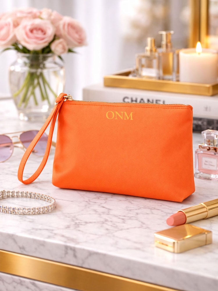 Personalised Bright Makeup Pouch by Loveabode - Image 1 of 4