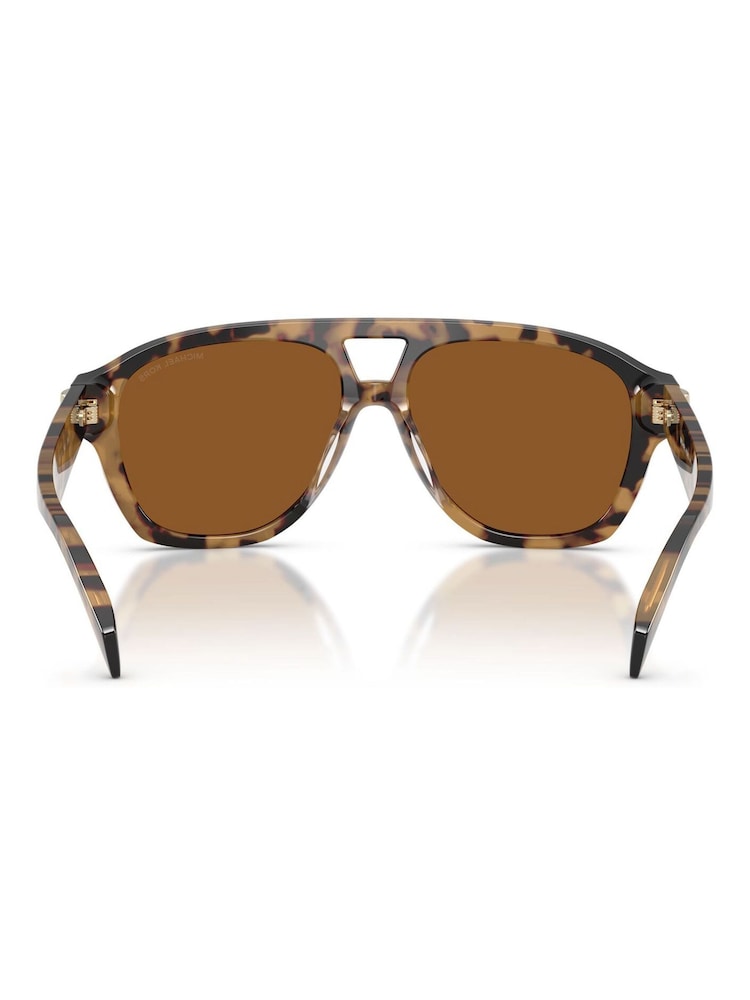 Michael Kors Brown Grenada Pilot Sunglasses - Image 2 of 5