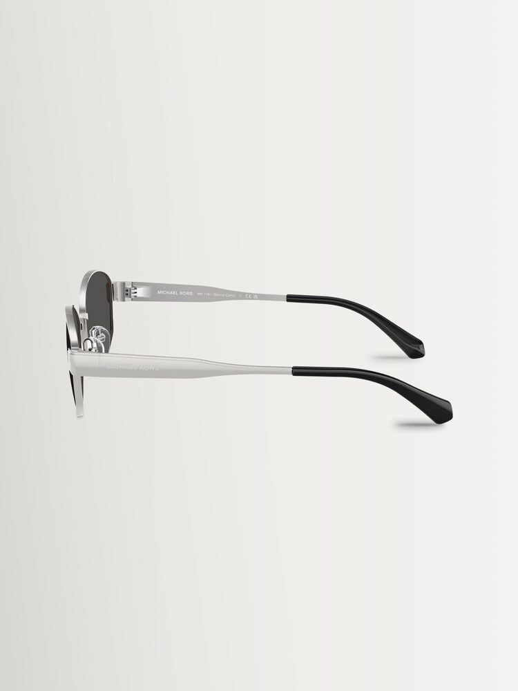 Michael Kors Black Monte Carlo Oval Sunglasses - Image 4 of 4