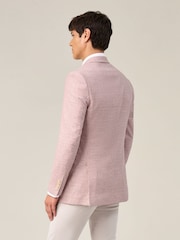Skopes Red Aurelio Tailored Fit Houndstooth Check Jacket - Image 2 of 7