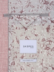 Skopes Red Aurelio Tailored Fit Houndstooth Check Jacket - Image 7 of 7