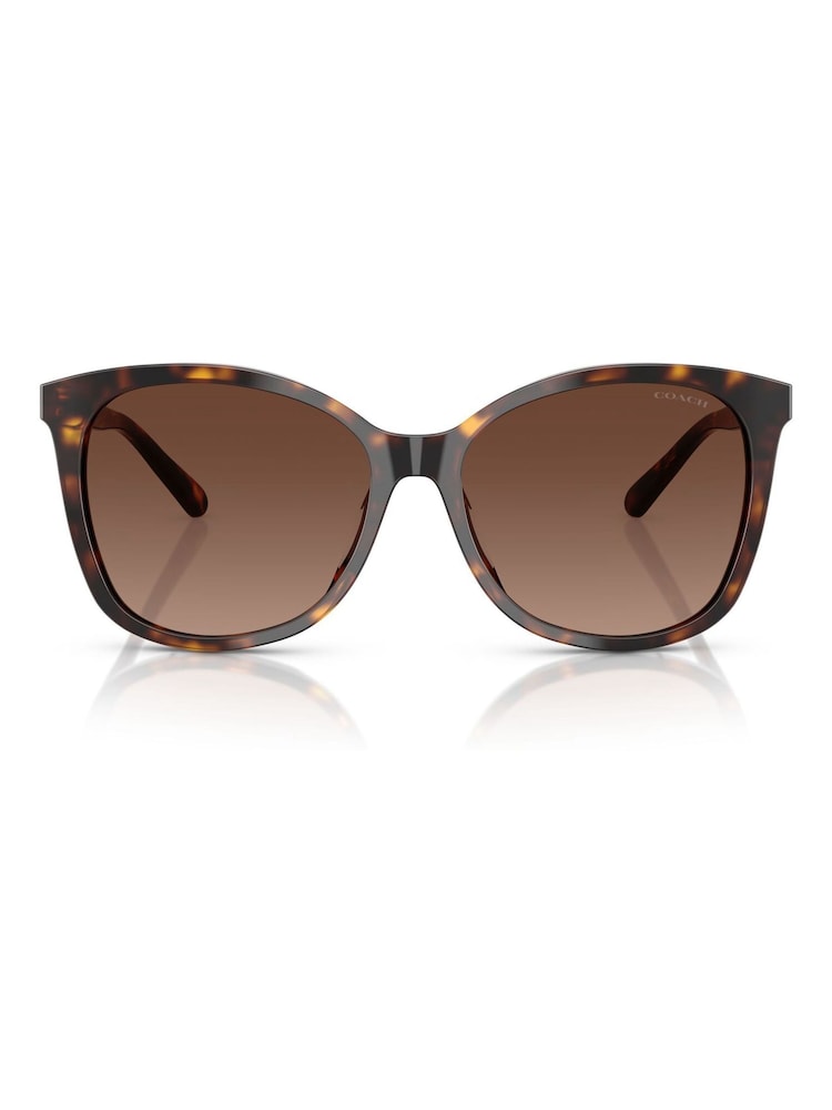 COACH Brown Square Sunglasses - Image 1 of 5