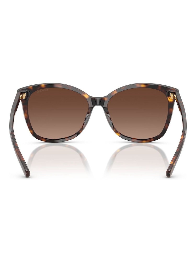 COACH Brown Square Sunglasses - Image 5 of 5
