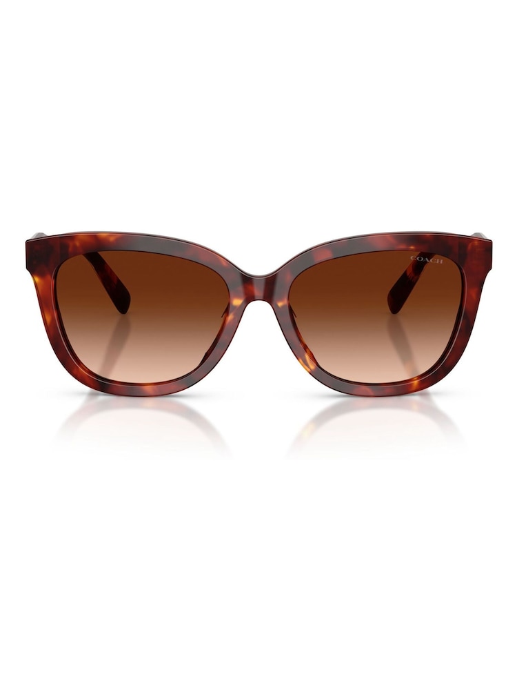 COACH Brown Square Sunglasses - Image 1 of 5