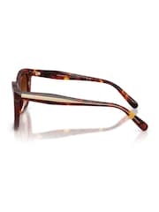 COACH Brown Square Sunglasses - Image 4 of 5