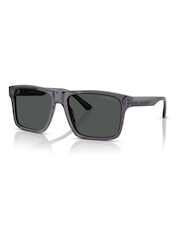 Emporio Armani Grey Emporio Armani 0Ea4232 Square Sunglasses - Image 1 of 5