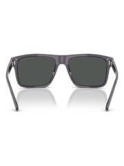Emporio Armani Grey Emporio Armani 0Ea4232 Square Sunglasses - Image 5 of 5