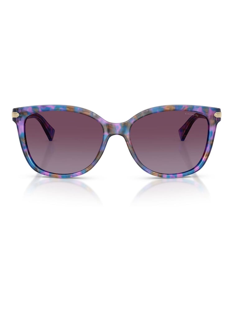 COACH Purple Cat Eye Sunglasses - Image 1 of 5