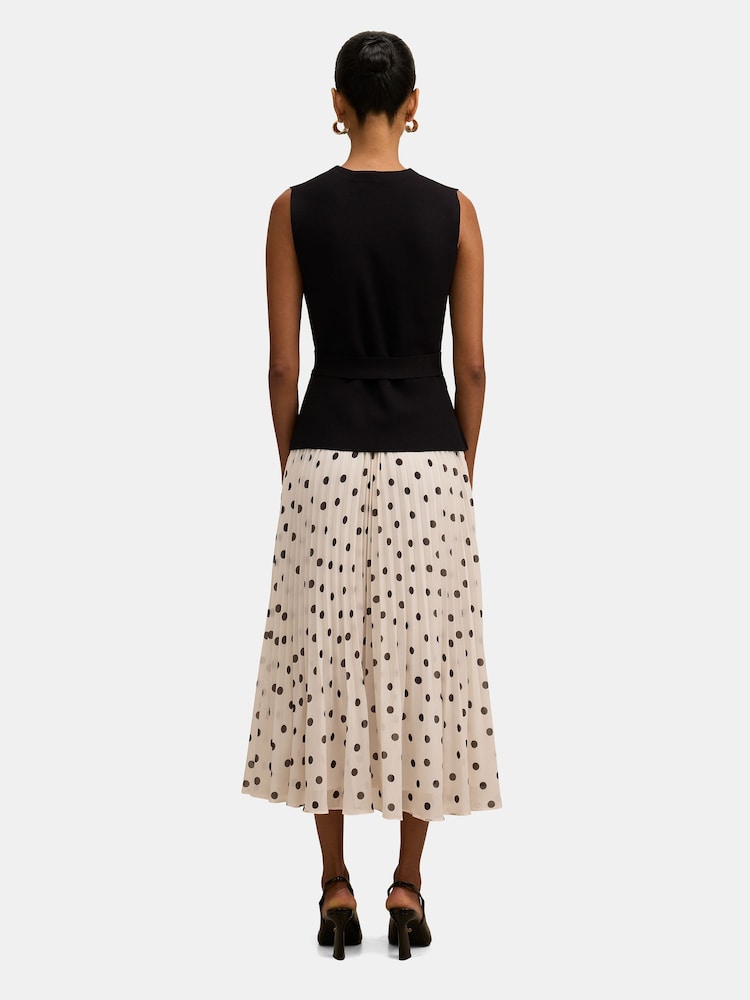 Forever New Tanya Petite Woven Mix Knitted Dress - Bild 2 von 4 Forever New Tanya Petite Woven Mix Knitted Dress - Bild 2 von 4