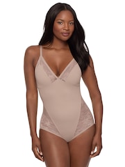 Miraclesuit Nude Modern Romance Shaping  Bodies With Firm Tummy Control With Lace Detail - Image 1 of 4