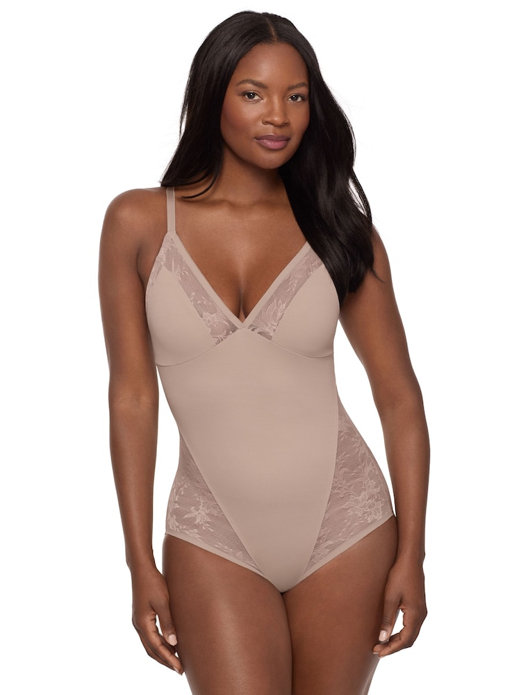 Miraclesuit Nude Modern Romance Shaping  Bodies With Firm Tummy Control With Lace Detail - Image 1 of 4