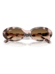 Ray Ban Gold Oval Sunglasses - Image 1 of 5