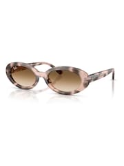 Ray Ban Gold Oval Sunglasses - Image 3 of 5