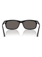 Ray Ban Black 0Rb2224 Rectangle Sunglasses - Image 6 of 6