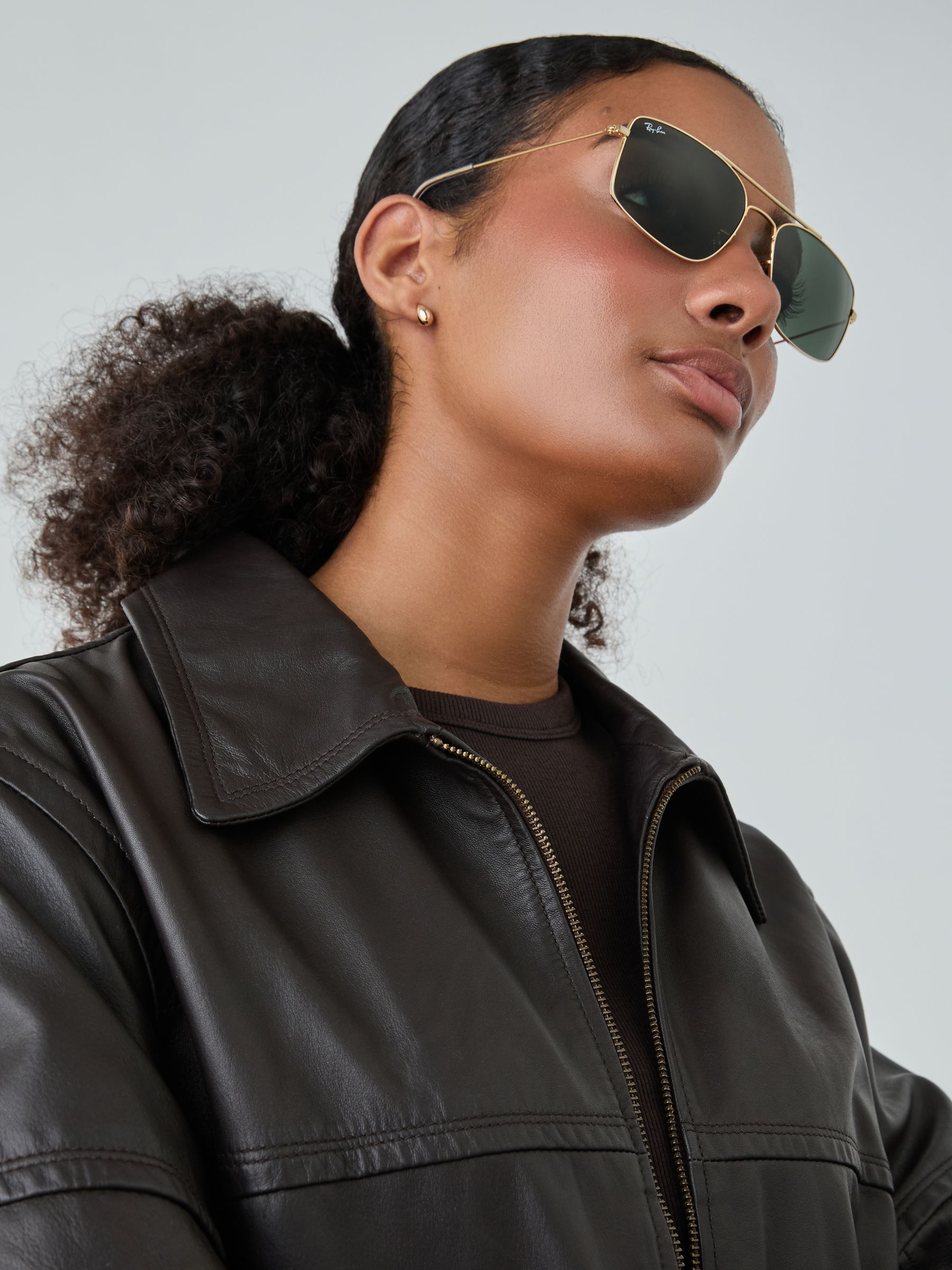 Ray - Ban Unisex Gold/Green Rb3779 Explorer 3 001/31 Sunglasses Metal Squared Normal - Image 6