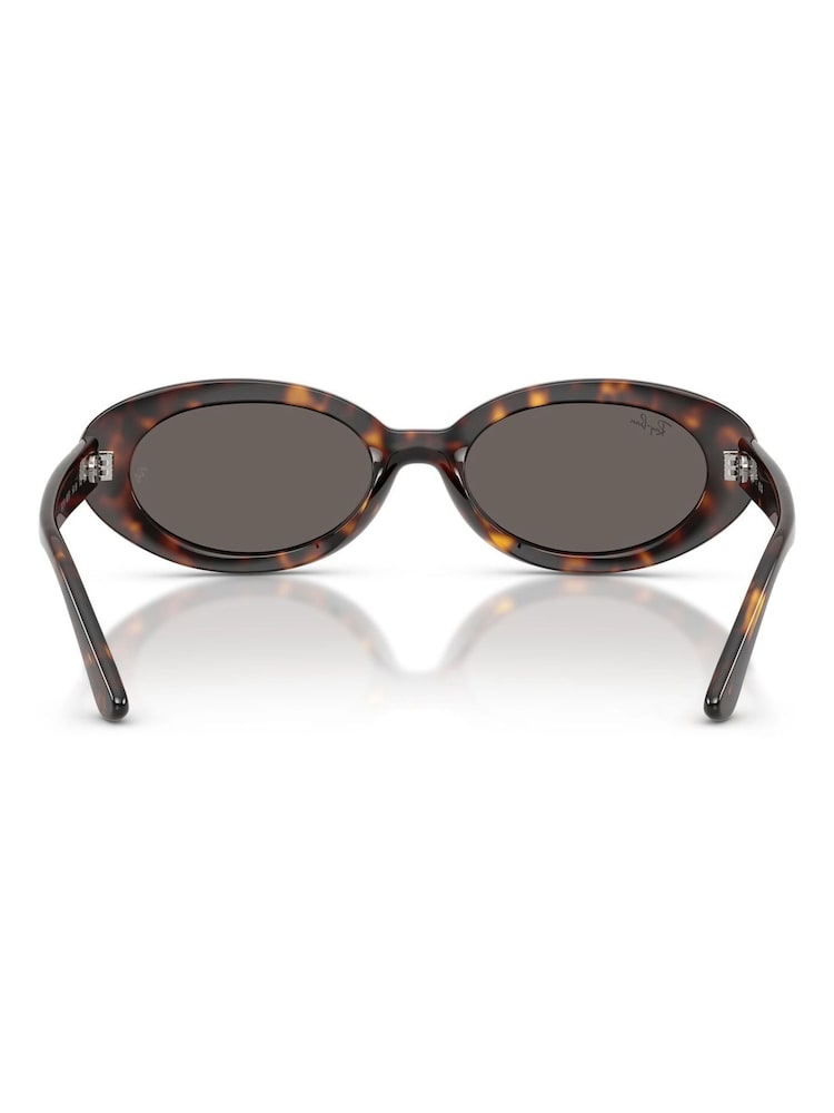 Ray Ban Brown 0Rb2223 Oval Sunglasses - Image 5 of 5 Ray Ban Brown 0Rb2223 Oval Sunglasses - Image 5 of 5