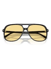 Ray-Ban Black Bill Square Sunglasses - Image 4 of 5